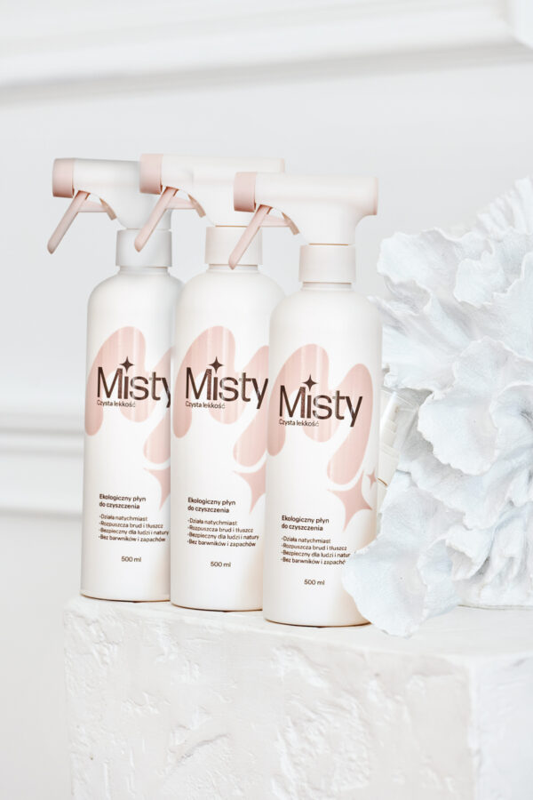 Misty – ekologiczna mgiełka do czyszczenia 3 x 500 ml